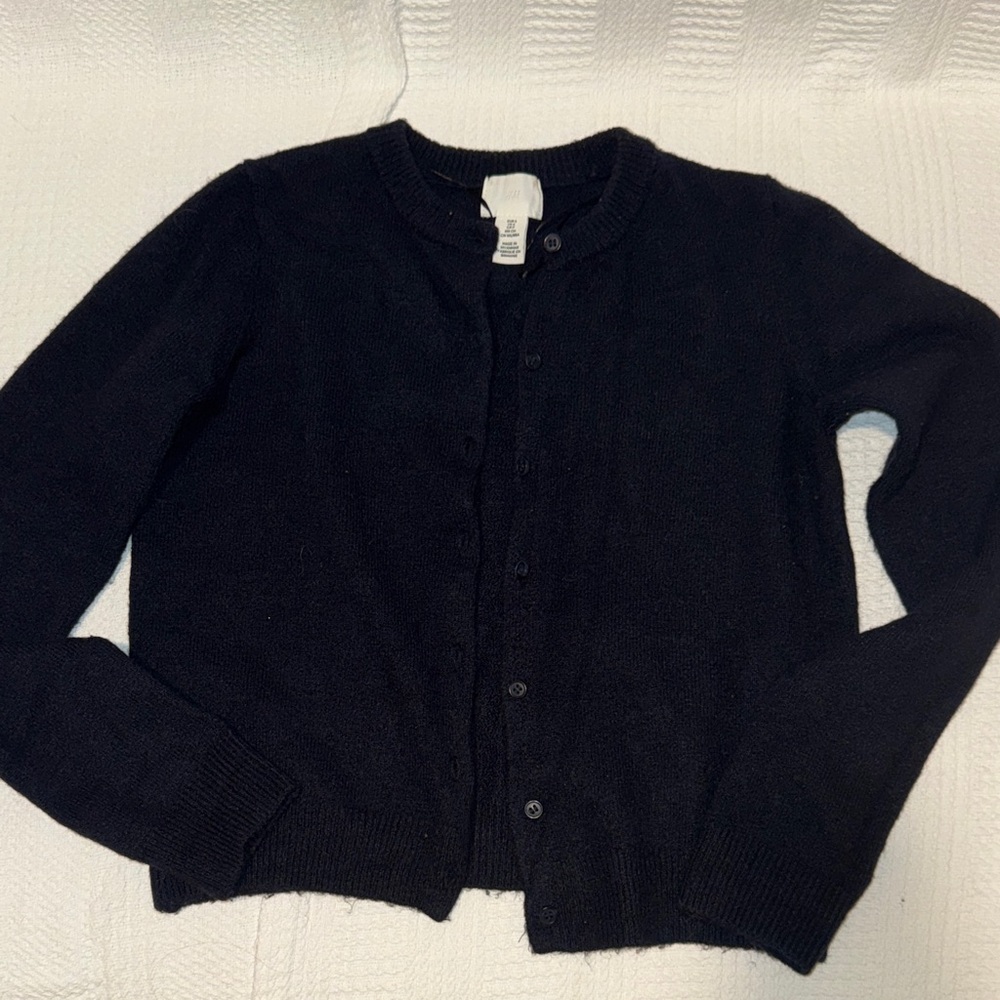 H&M Classic Navy Blue Women's Cardigan